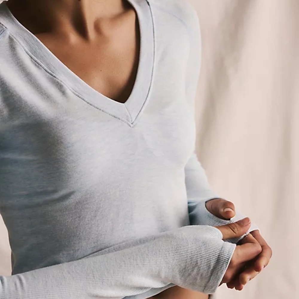 FREE PEOPLE MOVEMENT TOO GOOD LONG-SLEEVE LAYER